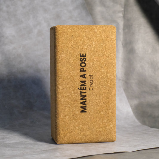 Bloco de Yoga em Cortiça