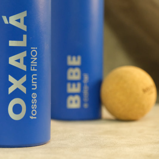 Garrafa em Alumínio - Azul