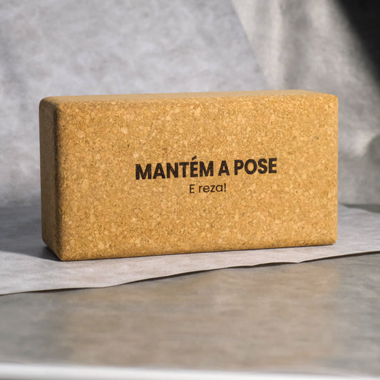 Bloco de Yoga em Cortiça