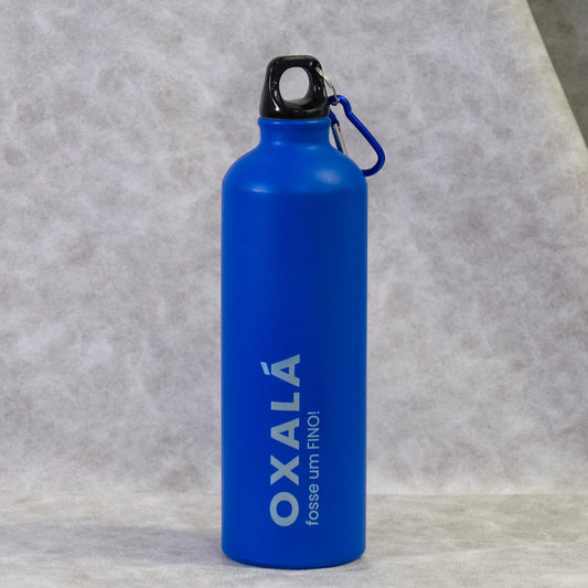 Garrafa em Alumínio - Azul